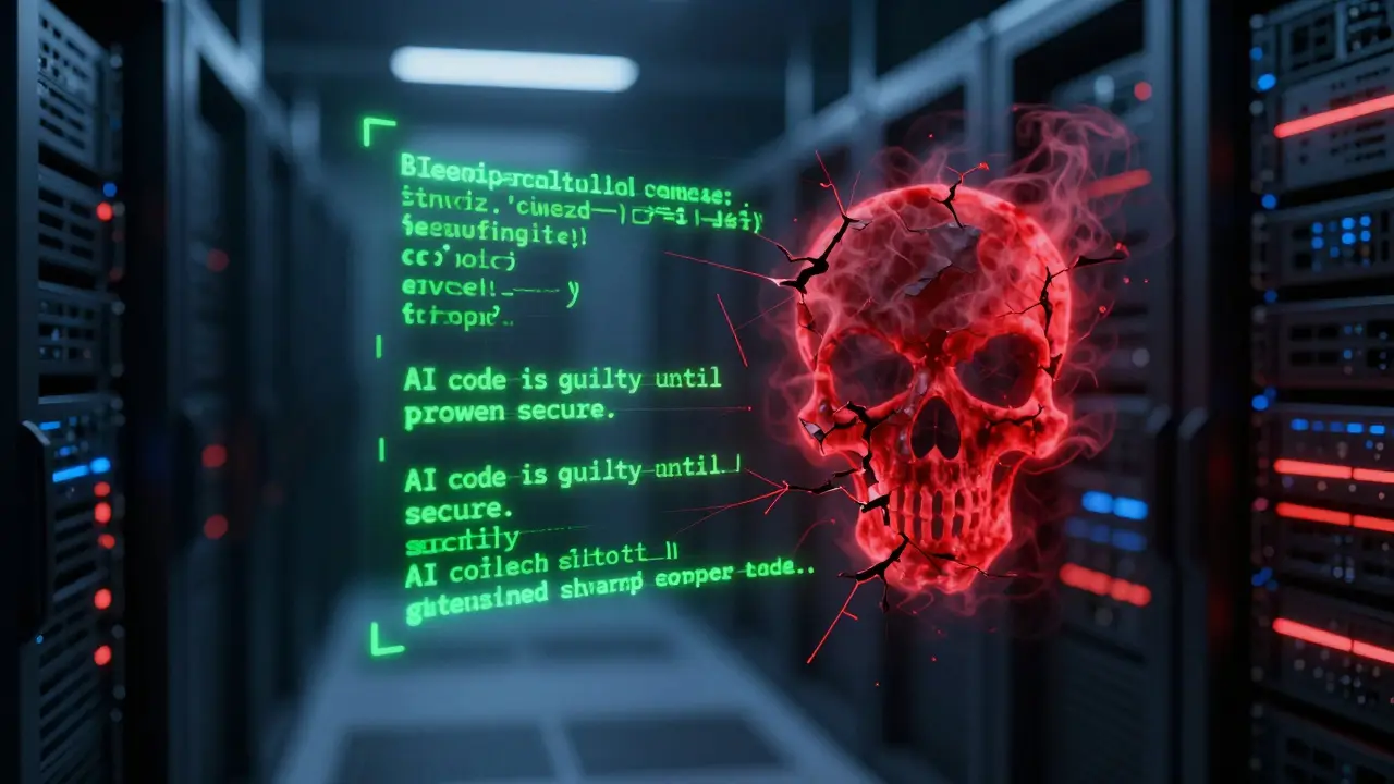 AI Code Is Guilty Until Proven Secure: A Policy Framework for Teams