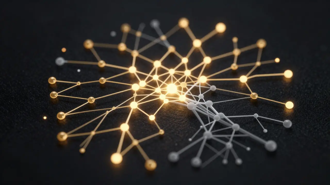 Visualizing optimized neural network nodes for efficient AI processing